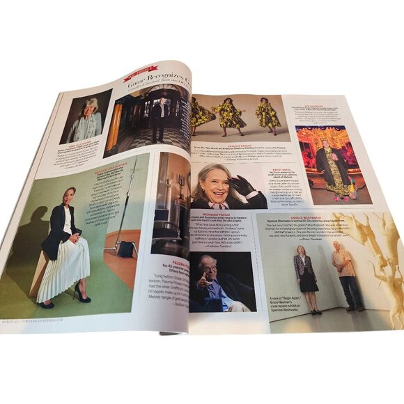 Town & Country Magazine March 2025 Issue Angela Bassett Cover All Hail Queen - Picture 4 of 8